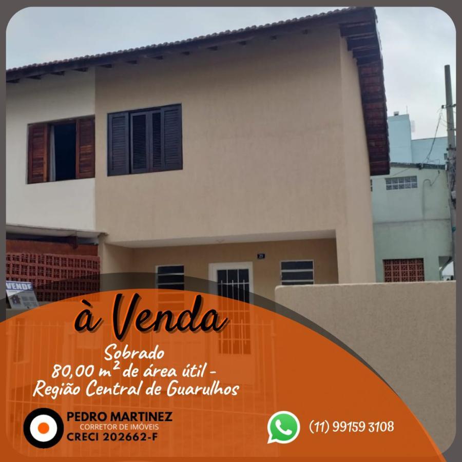 Sobrado à venda com 2 quartos, 80m² - Foto 1