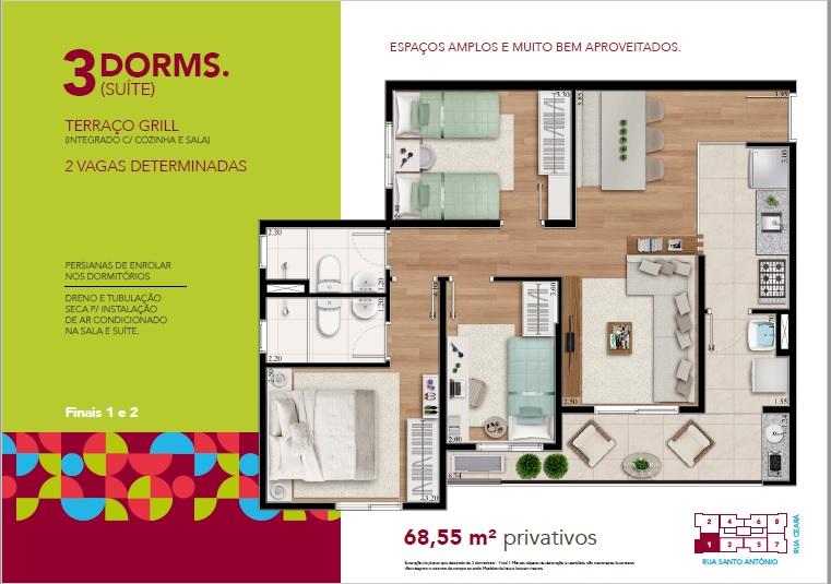 Apartamento à venda com 2 quartos, 45m² - Foto 19