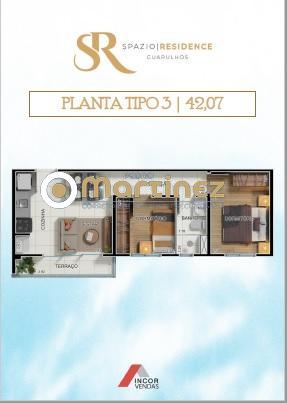 Apartamento à venda com 2 quartos, 42m² - Foto 10