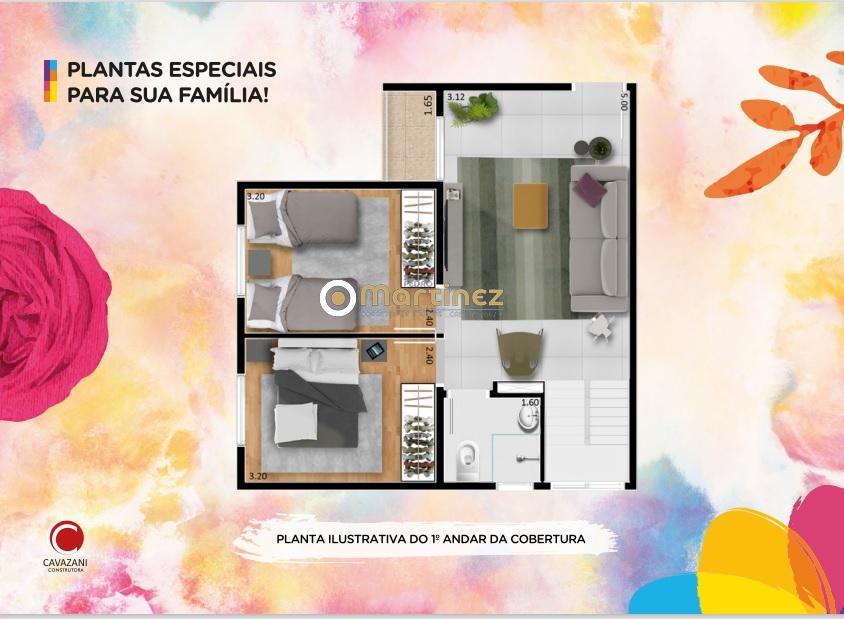 Apartamento à venda com 2 quartos, 42m² - Foto 16