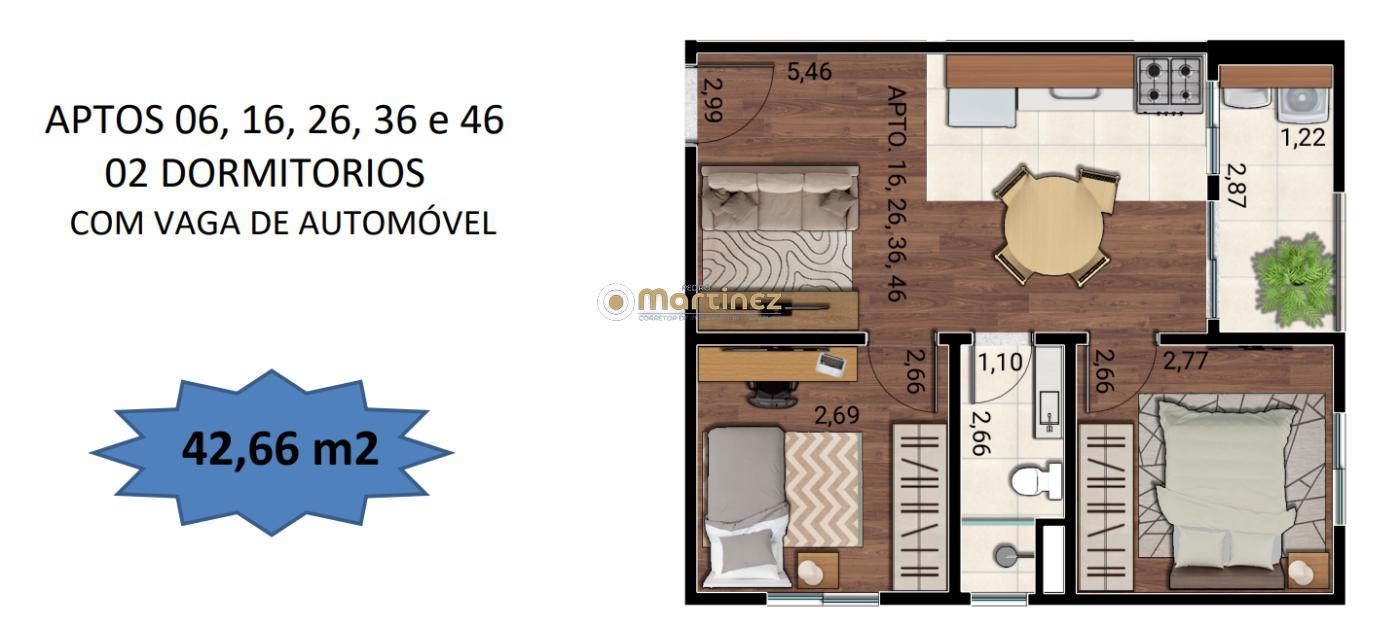 Apartamento à venda com 2 quartos, 49m² - Foto 13