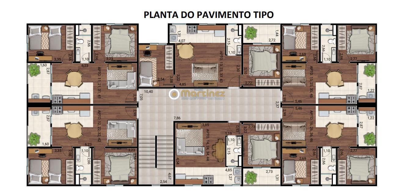 Apartamento à venda com 2 quartos, 49m² - Foto 14