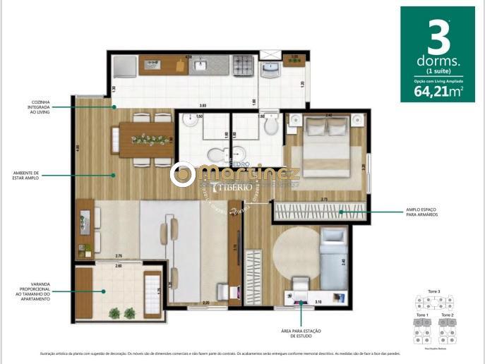 Apartamento à venda com 2 quartos, 55m² - Foto 19