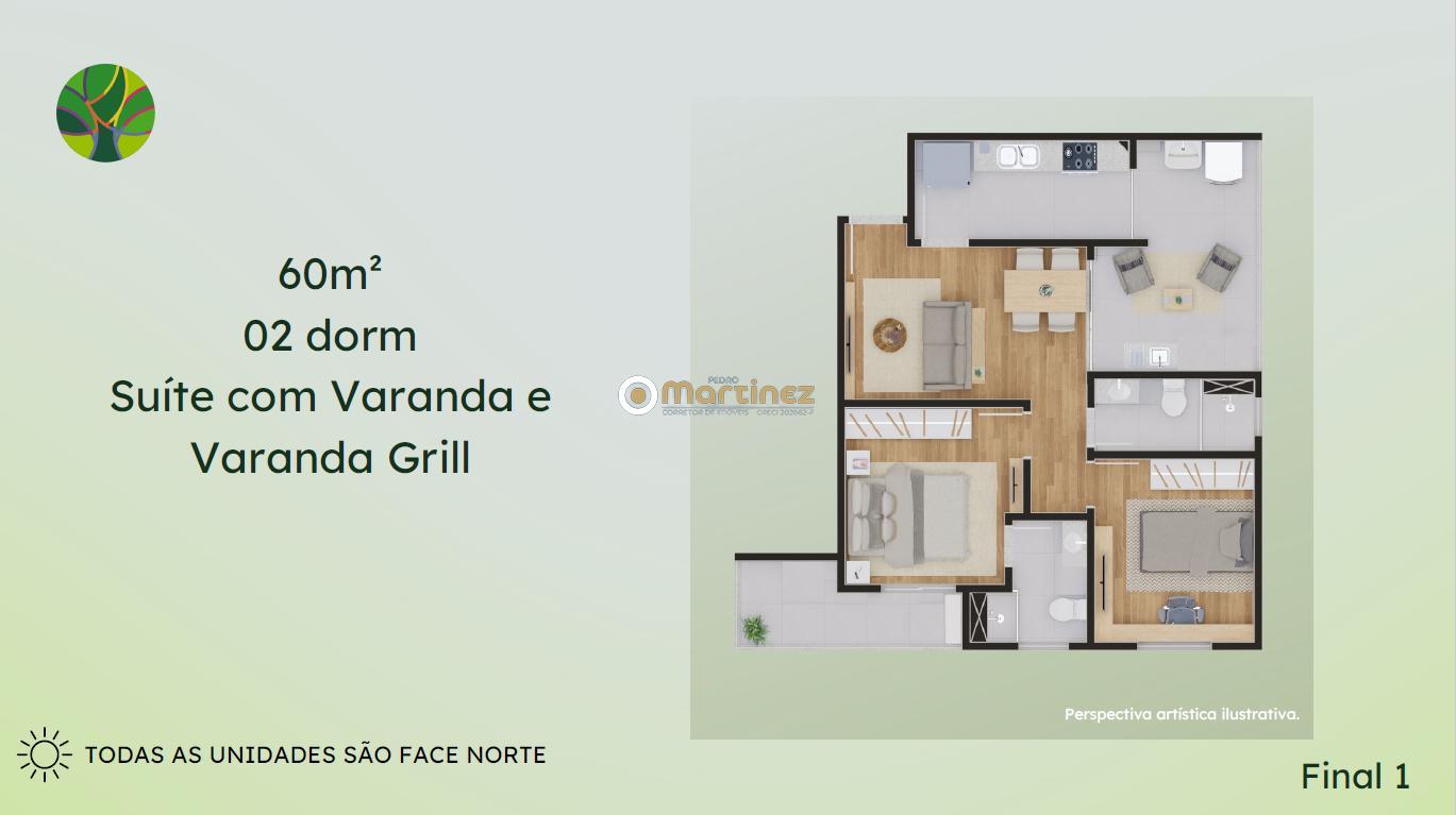 Apartamento à venda com 2 quartos, 56m² - Foto 17