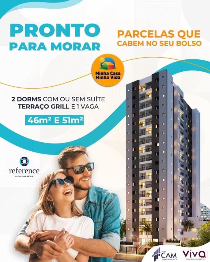 Apartamento à venda com 2 quartos, 46m² - Foto 1