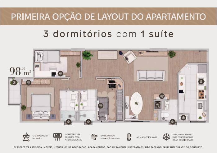 Apartamento à venda com 3 quartos, 98m² - Foto 21