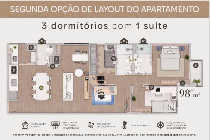 Apartamento à venda com 3 quartos, 98m² - Foto 31