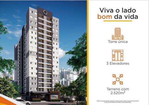 Apartamento à venda com 2 quartos, 48m² - Foto 1