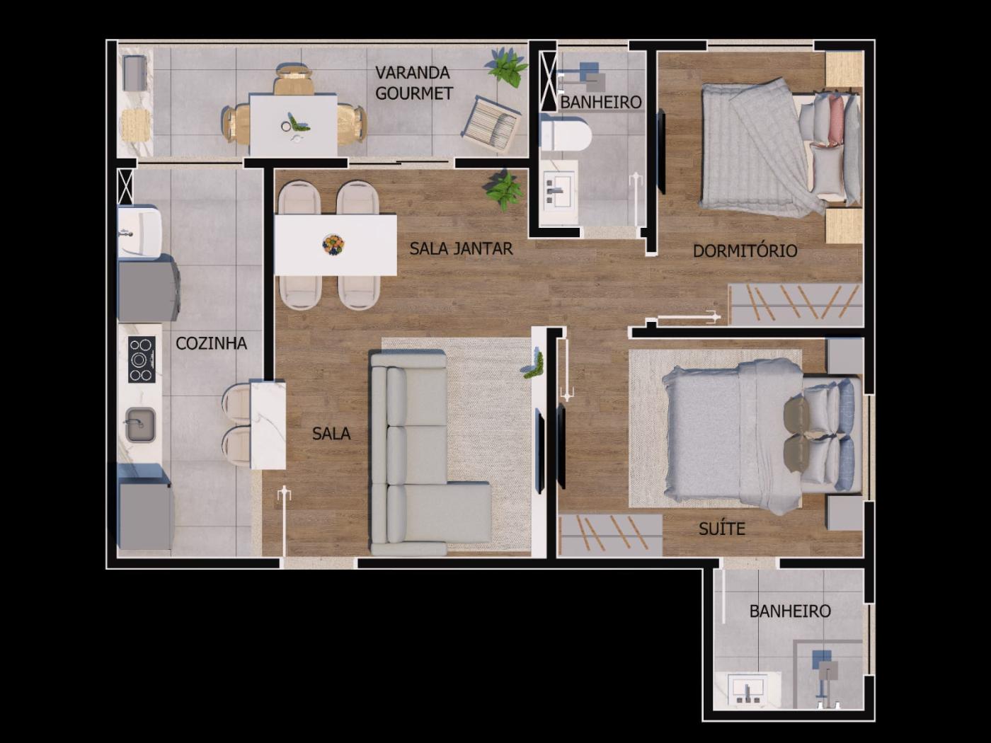 Apartamento à venda com 2 quartos - Foto 32